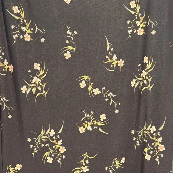 Zara Black Floral Maxi Skirt - Picture 4 of 5